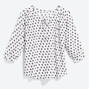 YOUR STORY Pocha Tie Neck Top